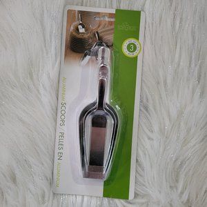 Set of 3 Aluminum Scoops